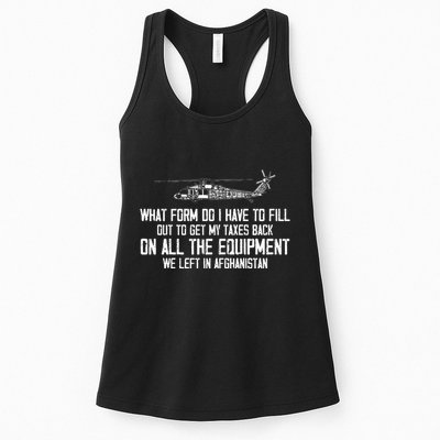Veteran What Form Do I Have To Fill Out To Get My Taxes Back Womens Tank Top