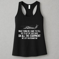 Veteran What Form Do I Have To Fill Out To Get My Taxes Back Womens Tank Top