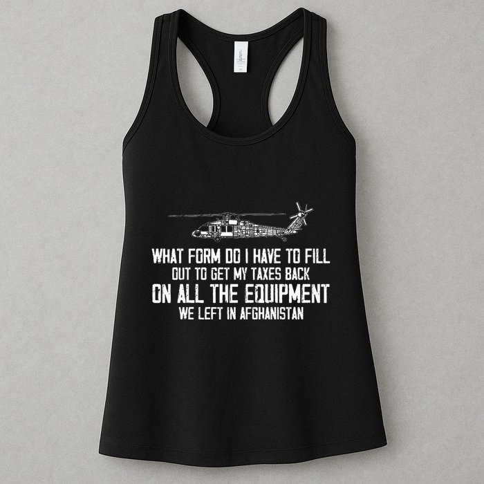 Veteran What Form Do I Have To Fill Out To Get My Taxes Back Womens Tank Top