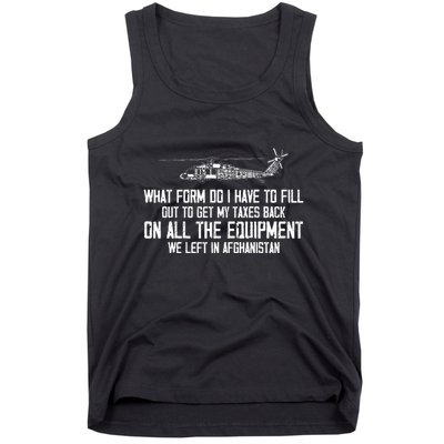 Veteran What Form Do I Have To Fill Out To Get My Taxes Back Tank Top