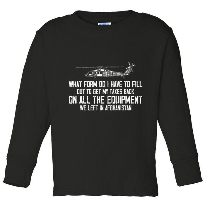 Veteran What Form Do I Have To Fill Out To Get My Taxes Back Toddler Long Sleeve Shirt