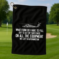 Veteran What Form Do I Have To Fill Out To Get My Taxes Back Golf Towel