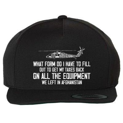 Veteran What Form Do I Have To Fill Out To Get My Taxes Back Wool Snapback Cap