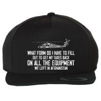Veteran What Form Do I Have To Fill Out To Get My Taxes Back Wool Snapback Cap