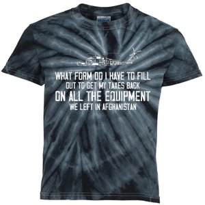 Veteran What Form Do I Have To Fill Out To Get My Taxes Back Kids Tie-Dye T-Shirt