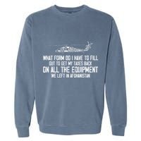 Veteran What Form Do I Have To Fill Out To Get My Taxes Back Garment-Dyed Sweatshirt