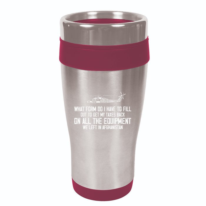 Veteran What Form Do I Have To Fill Out To Get My Taxes Back 16oz Travel Tumbler
