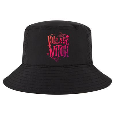 Village Witch Gift Pagan Wicca Witchcraft Halloween Cute Gift Cool Comfort Performance Bucket Hat