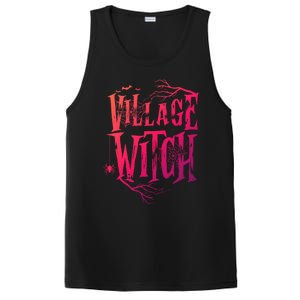 Village Witch Gift Pagan Wicca Witchcraft Halloween Cute Gift PosiCharge Competitor Tank