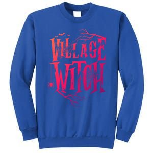 Village Witch Gift Pagan Wicca Witchcraft Halloween Cute Gift Sweatshirt