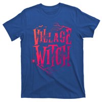 Village Witch Gift Pagan Wicca Witchcraft Halloween Cute Gift T-Shirt