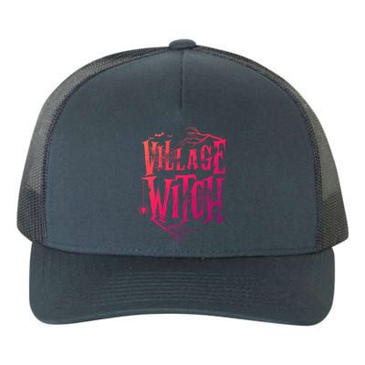 Village Witch Gift Pagan Wicca Witchcraft Halloween Cute Gift Yupoong Adult 5-Panel Trucker Hat