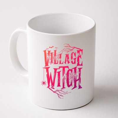 Village Witch Gift Pagan Wicca Witchcraft Halloween Cute Gift Coffee Mug