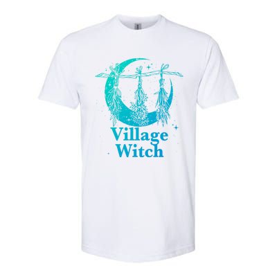 Village Witch Gothic Occult Wicca Pagan Nature Gift Softstyle CVC T-Shirt