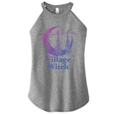 Village Witch Gothic Occult Wicca Pagan Nature Gift Women’s Perfect Tri Rocker Tank