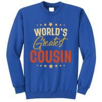 Vintage Worlds Greatest Cousin Dad Grandpa Fathers Day Gift Sweatshirt