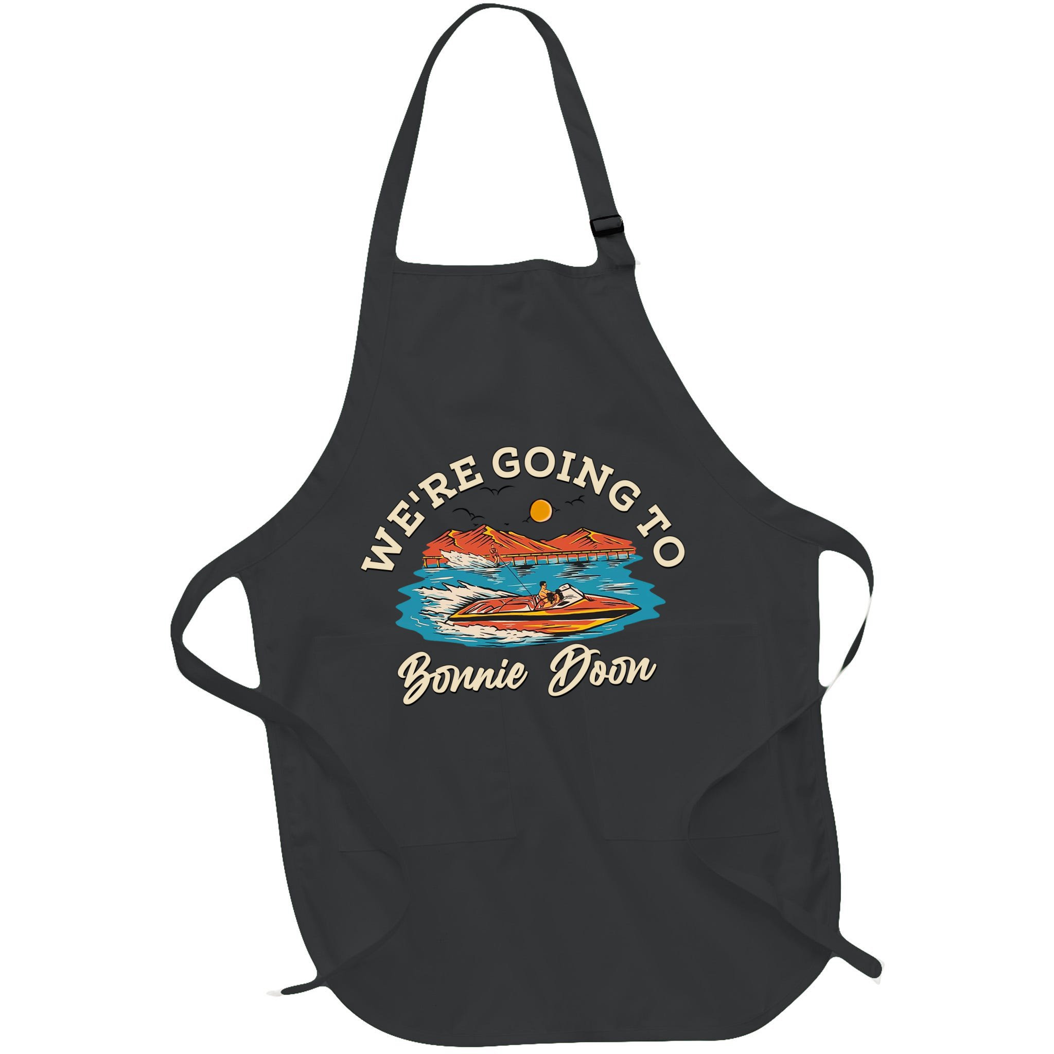 Vintage Were Going To Bonnie Doon Apron