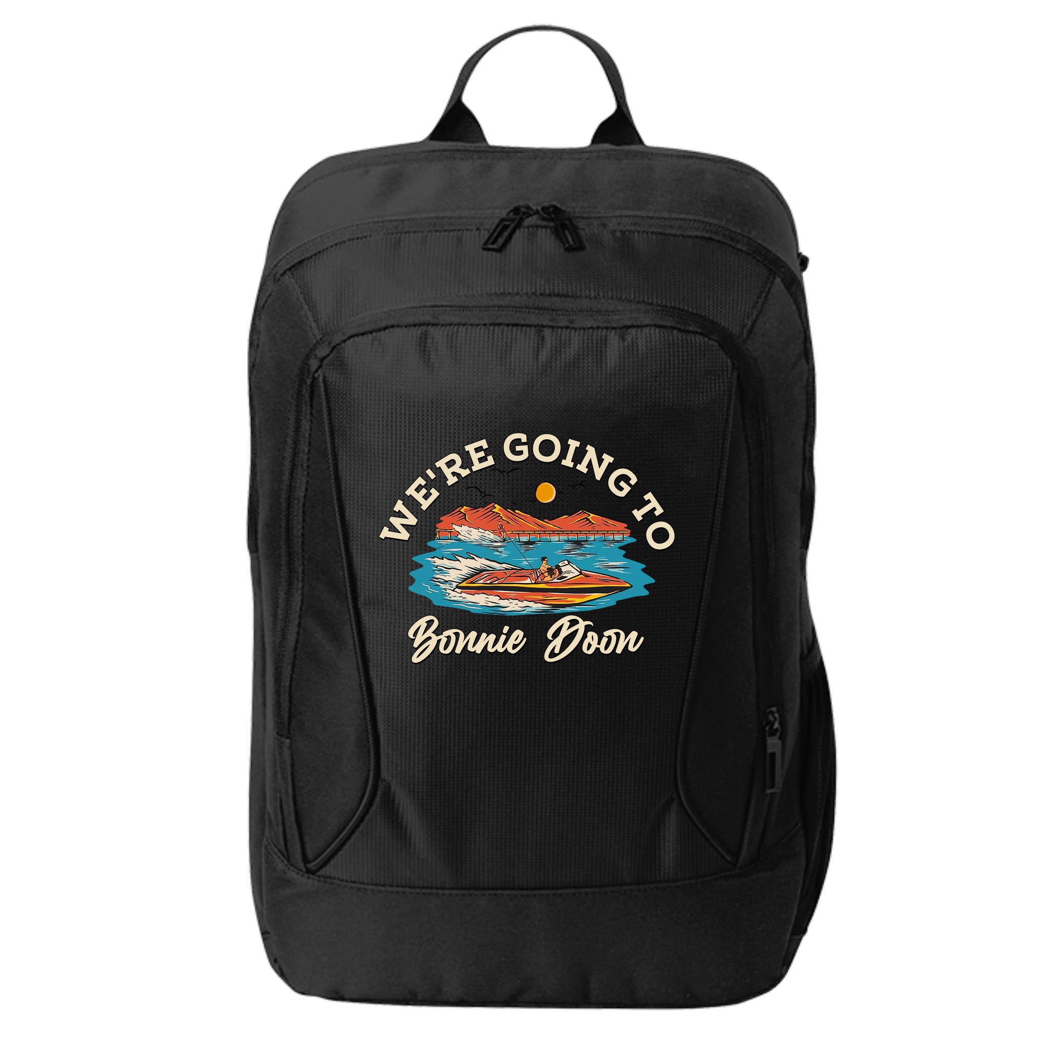 Vintage Were Going To Bonnie Doon City Backpack