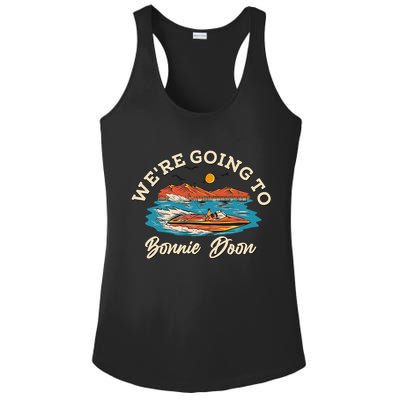 Vintage Were Going To Bonnie Doon Ladies PosiCharge Competitor Racerback Tank