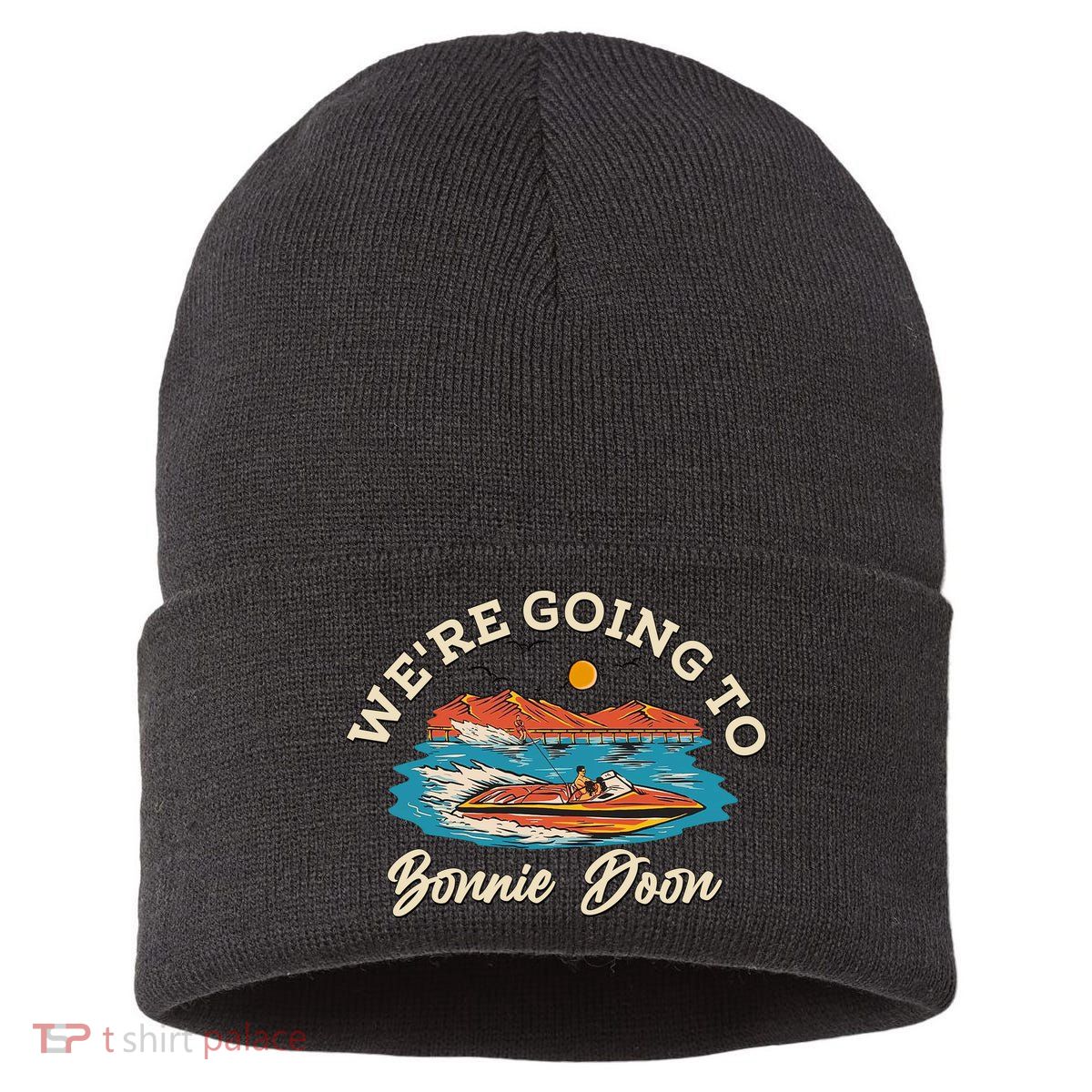 Vintage Were Going To Bonnie Doon Sustainable Knit Beanie