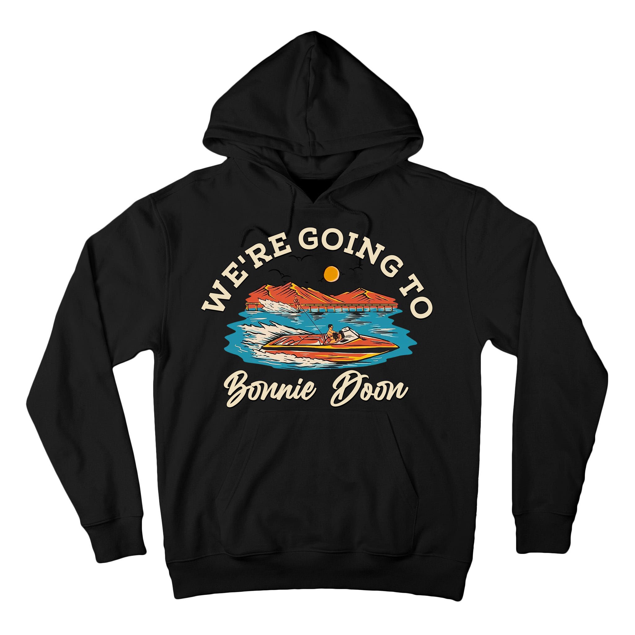 Vintage Were Going To Bonnie Doon Tall Hoodie