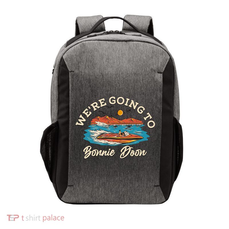 Vintage Were Going To Bonnie Doon Vector Backpack