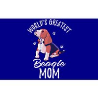 Vintage World's Greatest Beagle Mom Funny Puppy Mama Lover Gift Bumper Sticker