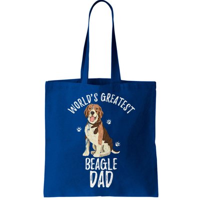 Vintage Worlds Greatest Beagle Dad Funny Dog Dad Pet Lover Meaningful Gift Bag