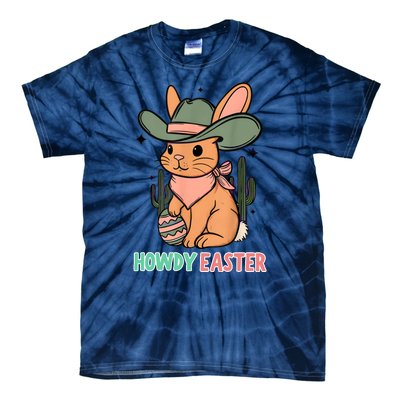 Vintage Western Howdy Easter 2024 Tie-Dye T-Shirt