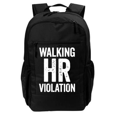 Vintage Walking HR Violation HR Human Resources Nightmare Backpack