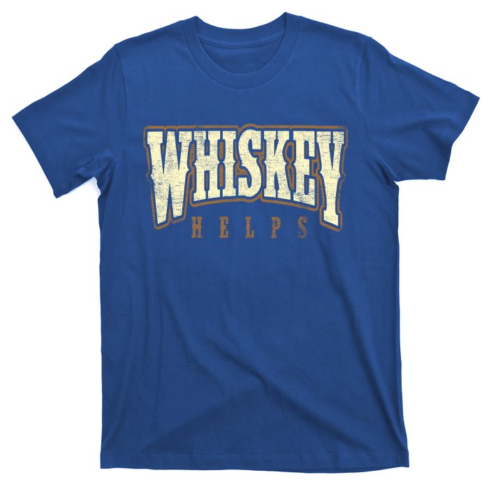 Vintage Whiskey Helps Designer Cute Gift Sweater T-Shirt