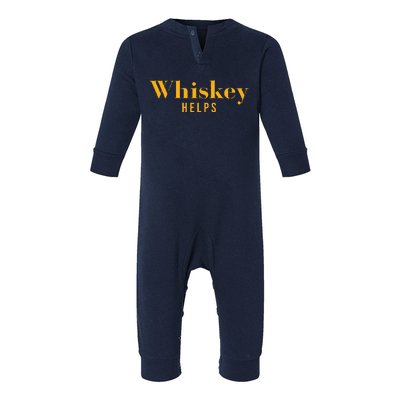 Vintage Whiskey Helps Designer Infant Fleece One Piece