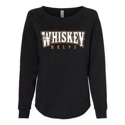 Vintage Whiskey Helps Designer Womens California Wash Sweatshirt