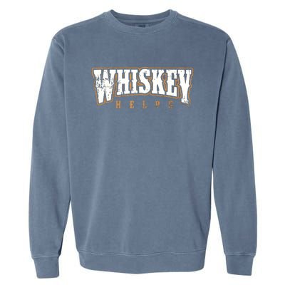 Vintage Whiskey Helps Designer Garment-Dyed Sweatshirt