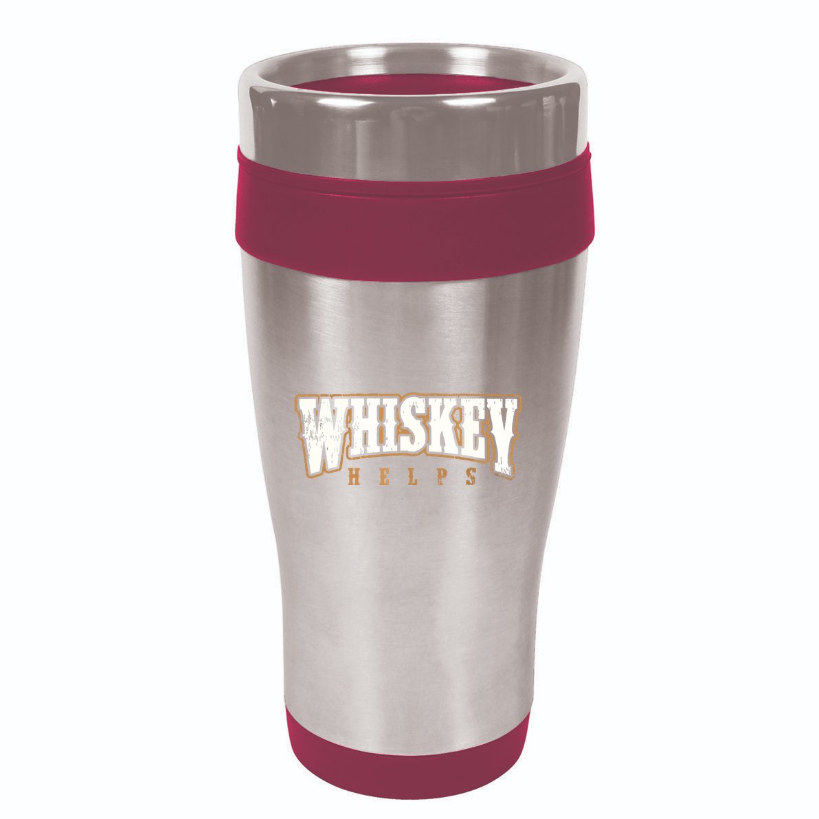 Vintage Whiskey Helps Designer 16oz Travel Tumbler