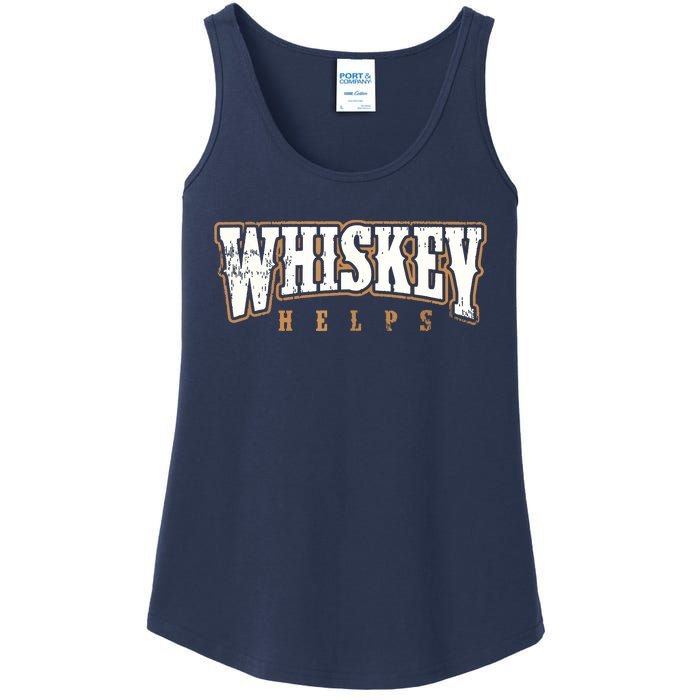 Vintage Whiskey Helps Designer Ladies Essential Tank