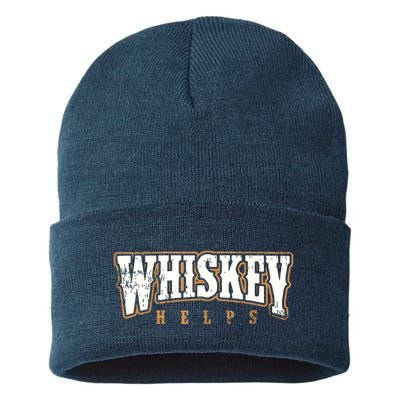 Vintage Whiskey Helps Designer Sustainable Knit Beanie