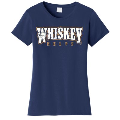 Vintage Whiskey Helps Designer Women's T-Shirt