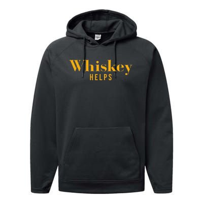 Vintage Whiskey helps Designer Performance Fleece Hoodie