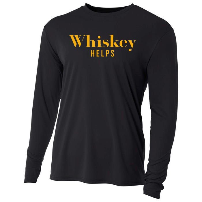 Vintage Whiskey helps Designer Cooling Performance Long Sleeve Crew