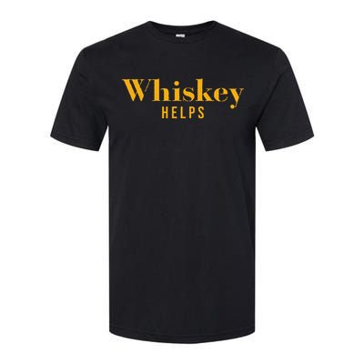 Vintage Whiskey helps Designer Softstyle CVC T-Shirt