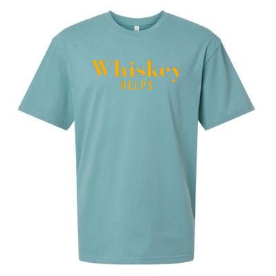 Vintage Whiskey helps Designer Sueded Cloud Jersey T-Shirt