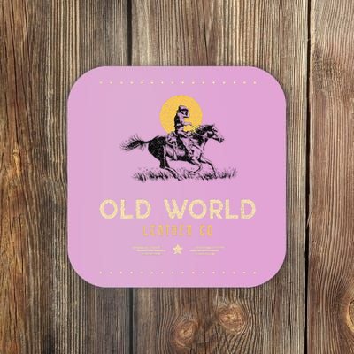 Vintage Western Horse And Rider Coaster