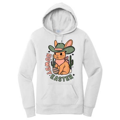 Vintage Western Howdy Easter 2024 Women's Pullover Hoodie