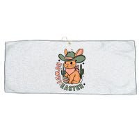 Vintage Western Howdy Easter 2024 Large Microfiber Waffle Golf Towel