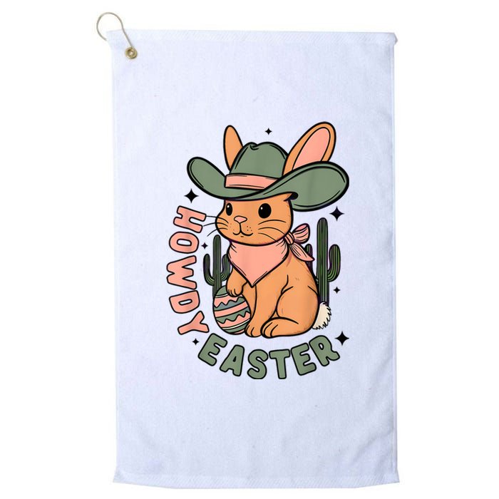 Vintage Western Howdy Easter 2024 Platinum Collection Golf Towel