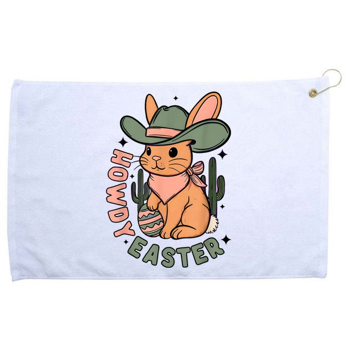 Vintage Western Howdy Easter 2024 Grommeted Golf Towel