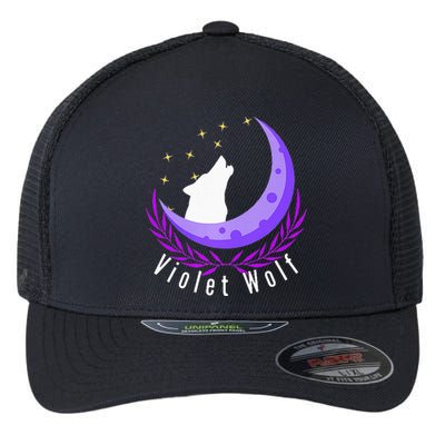 Violet Wolf Jewelry Flexfit Unipanel Trucker Cap