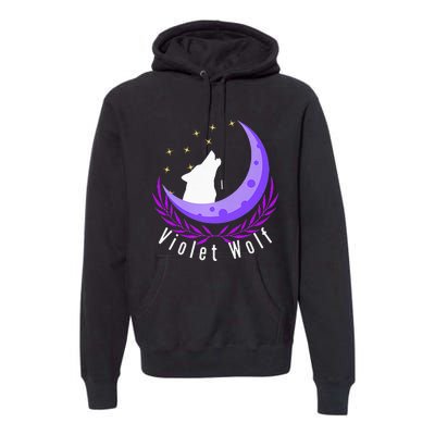 Violet Wolf Jewelry Premium Hoodie