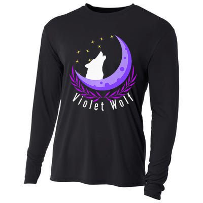 Violet Wolf Jewelry Cooling Performance Long Sleeve Crew